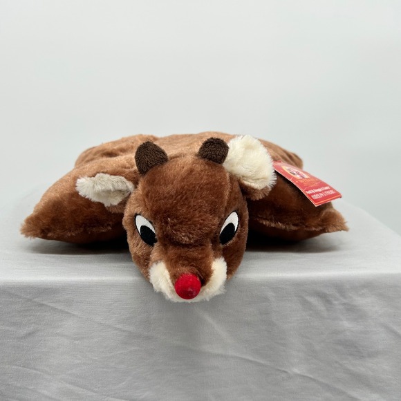 Rudolph The Red Nosed Reindeer 50th Anniversary Plush Toy Stuffed Animal 2014 - Picture 5 of 6